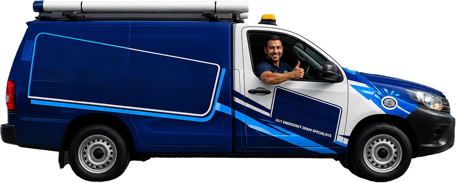 Smithfield Blocked Drains service van